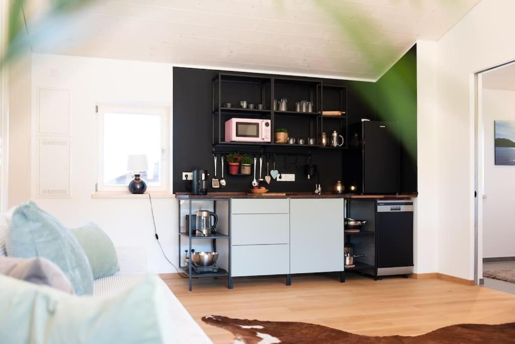 Exklusives Design-Apartment & Sauna Warngau Exterior foto